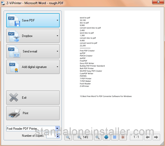 freeware pdf creator software